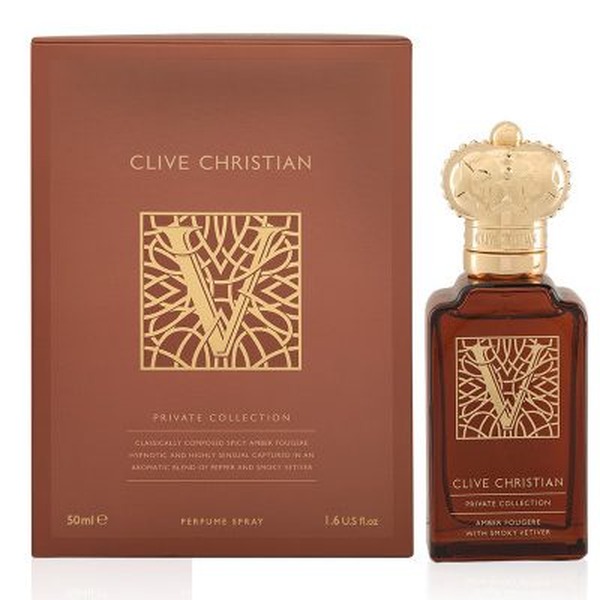 Clive Christian V Amber Fougere for Men Eau de Parfum 50 ml TESTER טסטר קלייב כריסטיאן אמבר V פוג’ר אדפ לגבר 50 מ”ל