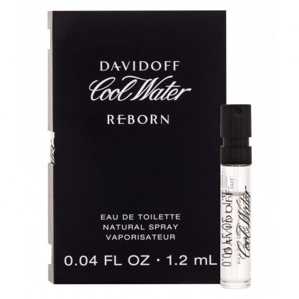 Davidoff Cool Water Reborn EDT Vial 1.2 ml דוגמיות – קול ווטר ריבורן אדט לאישה 1.2 מ”ל	דוידוף