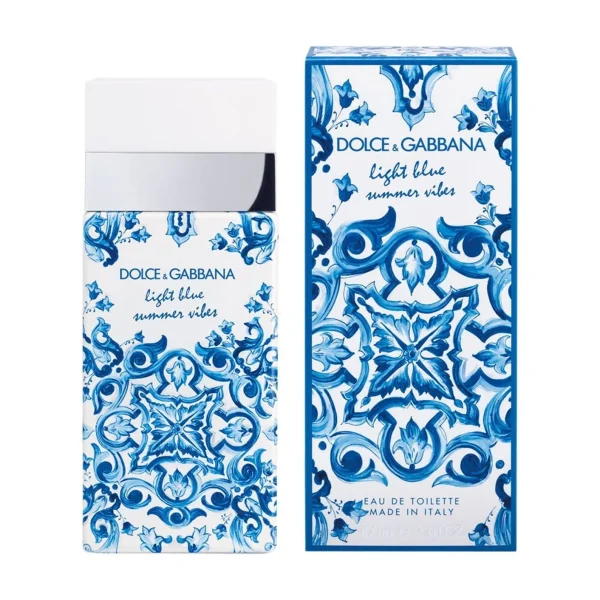 Dolce & Gabbana Light Blue Summer Vibes Women EDT 100 ml Tester טסטר דולצ’ה וגבאנה לייט בלו סאמר וויבס אדט לאישה 100 מ”ל