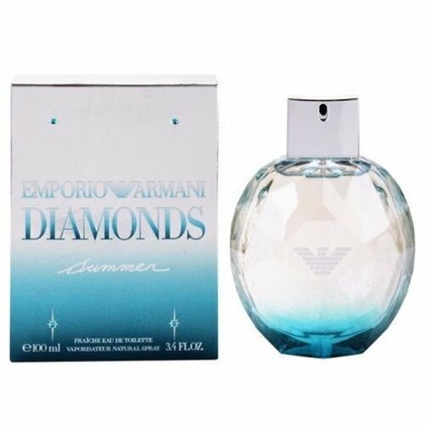 Emporio Armani Diamonds Summer Women Edt 100 ML אמפוריו ארמני דיאמונד סאמר אדט 100 מ”ל בושם לאשה נדיר מאוד