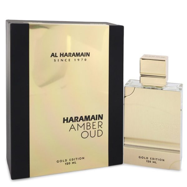 Al Haramain Amber Oud Gold Edition Unisex 120 ml E.D.P אל חרמיין אמבר אוד גולד אדישן אדפ יוניסקס 120 מ”ל