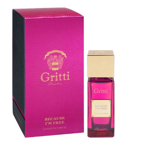 Gritti Venetia Because I’m Free Unisex Extrait De Parfum 100 ml גריטי ונסיה ביקוז איימ פרי אקסטרה דה פרפיום 100 מ”ל בושם יוניסקס