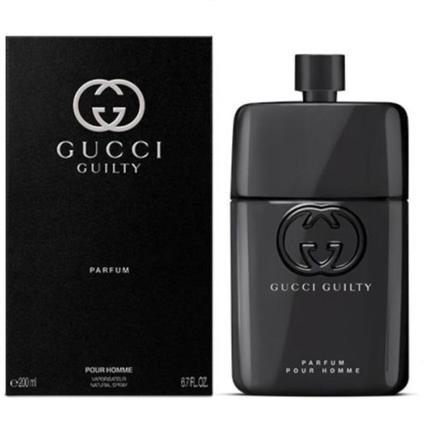 Gucci Guilty Pour Homme Parfum 200 ML גוצ’י גילטי פרפיום לגבר 200 מ”ל