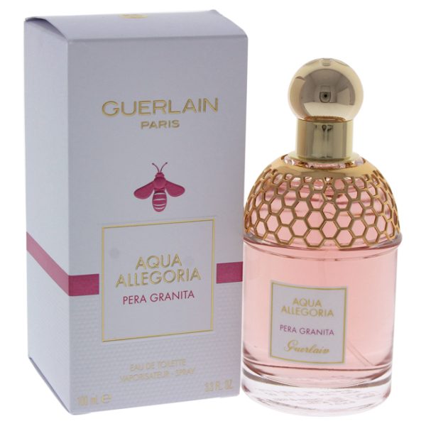 Guerlain Aqua Allegoria Pera Granita Women EDT 100 ml גרלאן אקווה אלגוריה פרה גרניתה אדט 100 מ”ל- בושם לאשה נדיר מאוד