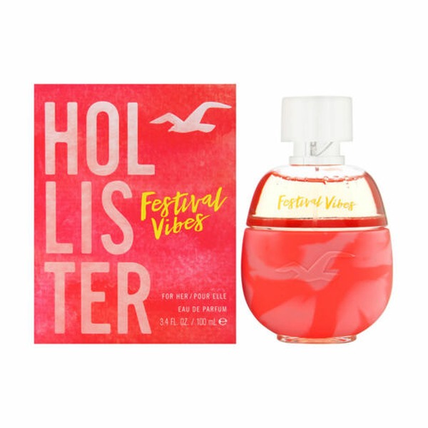 Hollister Festival Vibes women EDP 100 ml הוליסטר פסטיבל וויב אדפ 100 מ”ל לאישה