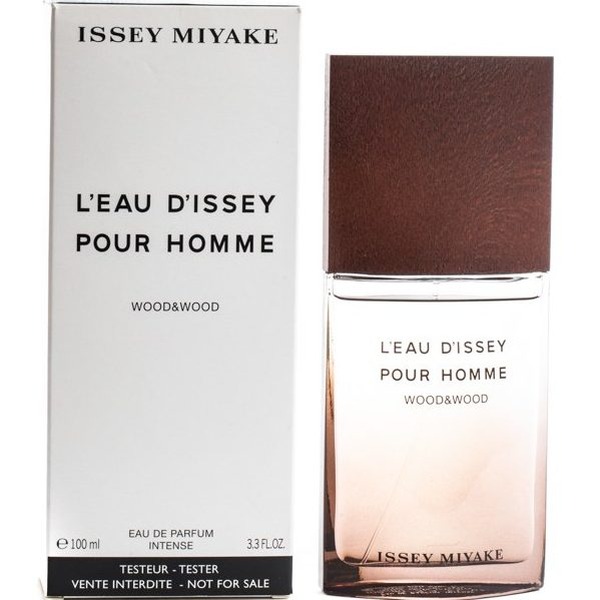 L’Eau D’Issey Myake Wood & Wood Eau de Parfum intense 100 ml TESTER איסי מיאקי טסטר לאו דאיסי אוד אוד אדפ אינטנס לגבר 100 מ”ל