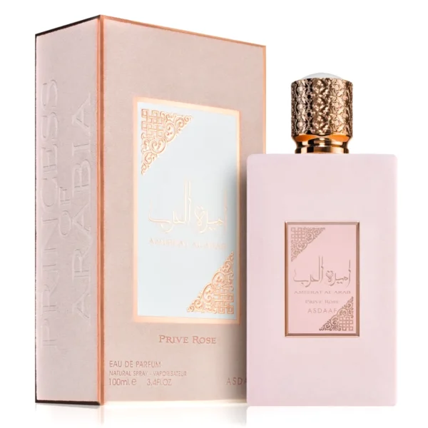 Lattafa Ameerat Al Arab Prive Rose Women EDP 100 ml Tester טסטר לטאפה אמיראת אל עראב פרייב רוז אדפ לאישה 100 מ”ל