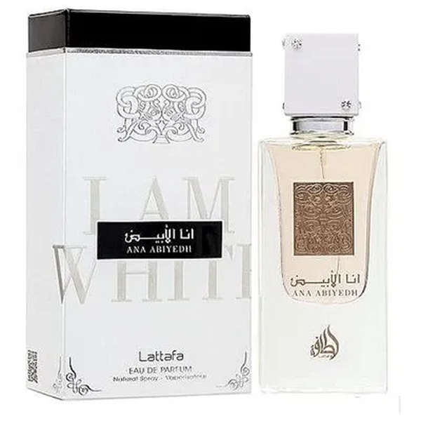 Lattafa Ana Abiyedh Eau De Parfum 60 ml Unisex לטאפה אנה אביאד אדפ יוניסקס 60 מ”ל