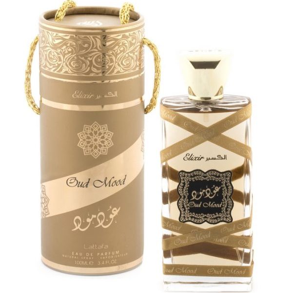 Lattafa Unisex Oud Mood Elixir EDP 100 ml Tester לטאפה אוד מוד אליקסיר אדפ יוניסקס 100 מ”ל