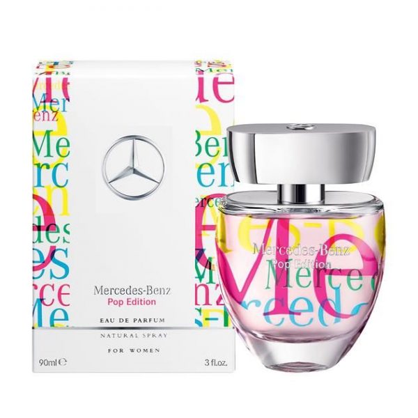 Mercedes Benz Pop Edition 90 ml EDP Tester מרצדס בנץ טסטר פופ אדישן אדפ לאישה 90 מ”ל