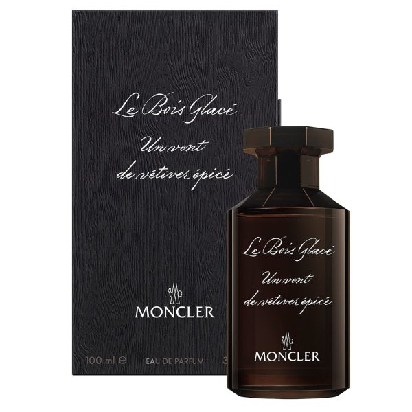 Moncler Le Bois Glace Un Vent De Vetiver Epice Unisex EDP 100 ml מונקלר קולקציה לה בויס גלייס אדפ 100 מל