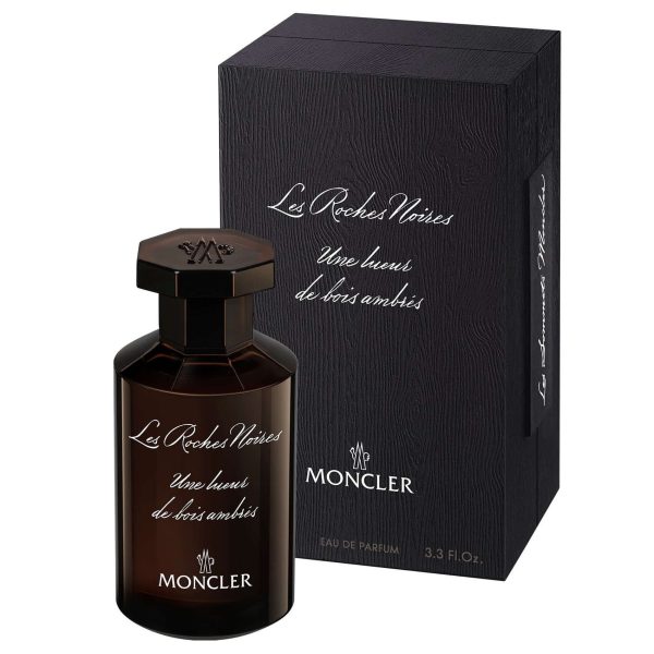 Moncler Les Roches Noires Une Lueur De Bois Ambres Unisex EDP 100 ml מונקלר קולקציה לאס רוש נויר אדפ 100 מל