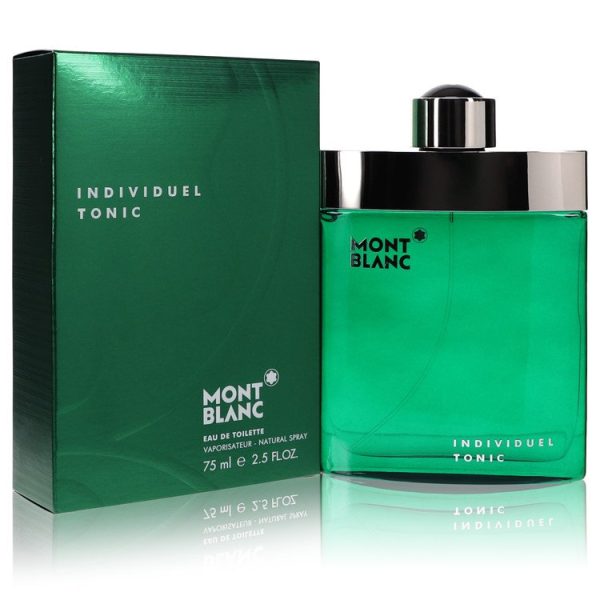 Mont Blanc Individuel Tonic EDT Spray 75 ML מון בלאן אינדיבידואל בושם לגבר א.ד.ט 75 מ”ל-בושם נדיר מאוד