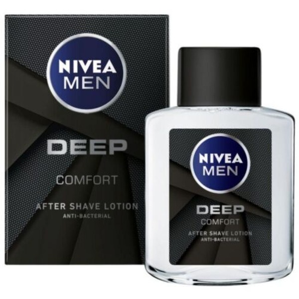 Nivea After Shave Deep Comfort 100 ml ניואה תח.דיפ אנטי בקטריאלי לאחר גילוח 100 מ”ל