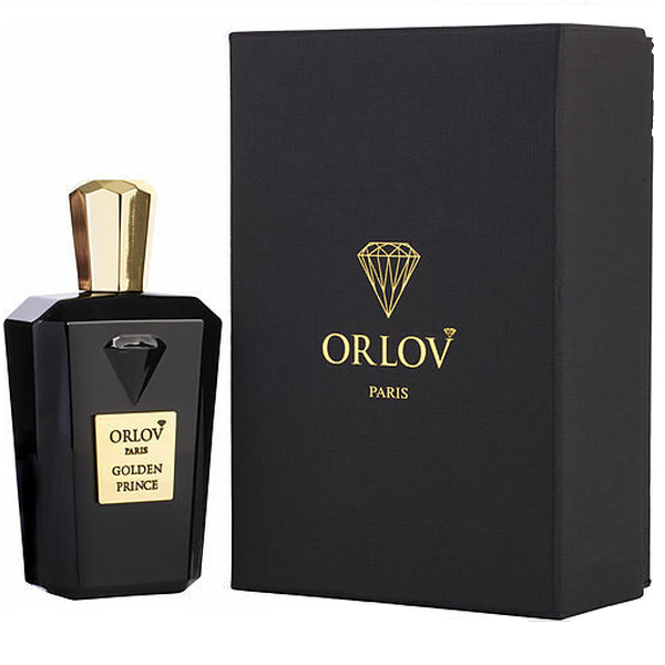 Orlov Diamond Collection Black Golden Prince 75 ml אורלוב דיאמונד קולקשיון בלאק גולדן פרינס אדפ 75 מ”ל