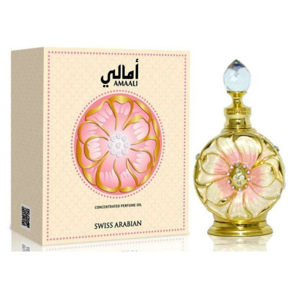 Tester Swiss Arabian Amaali Concentrated Perfume Oil 15 ml Unisex טסטר סוויס ערביאן פרפיום אויל יוניסקס 15 מ”ל