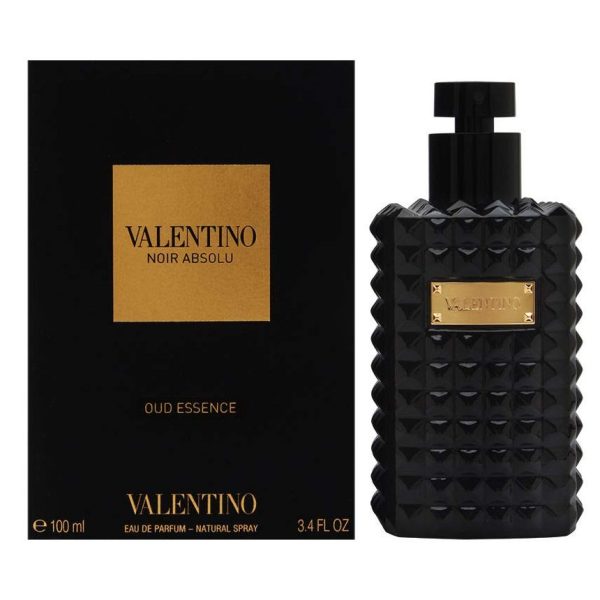 Valentino Noir Absolu Oud Essence Unisex EDP 100 ML ולנטינו נואר אבסולו אוד אסנסס בום יוניסקס אדפ 100 מ”ל