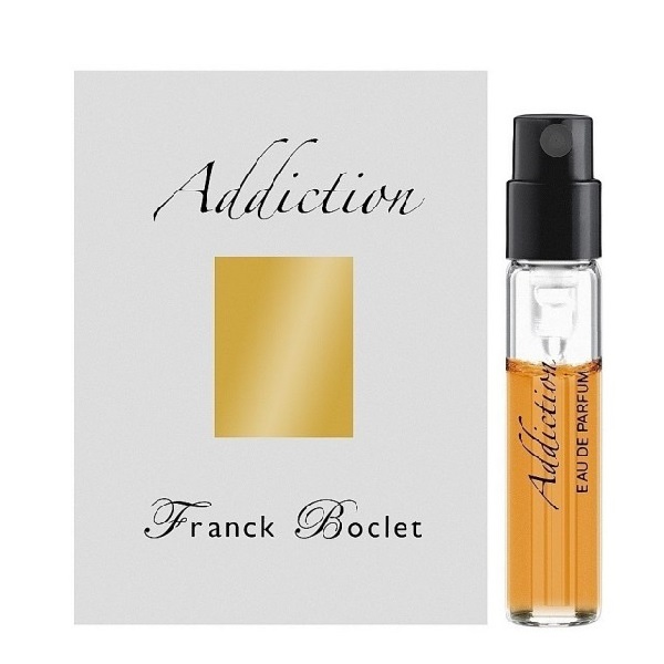 Franck Boclet Addiction Unisex EDP Vial 1.5 ml דוגמית פרנק בוקלט אדיקטיון אדפ 1.5 מ”ל