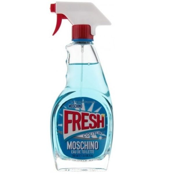 Moschino Fresh Couture EDT 100 ML No Caps Tester טסטר מוסקינו 100 מ”ל א.ד.ט בושם לאישה