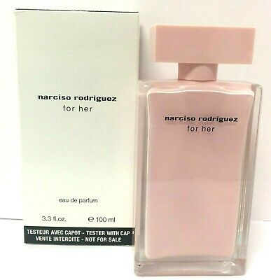 Narciso Rodriguez For Her EDP 100 ML Tester טסטר נרסיסו רודריגז א.ד.פ 100 מ”ל בושם לאישה