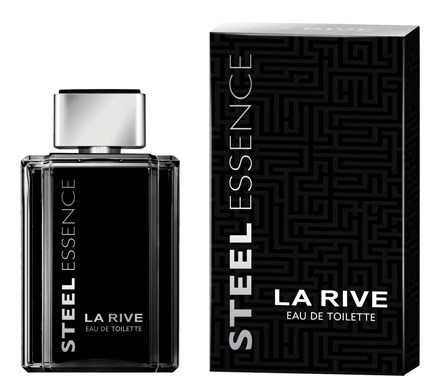 La Rive Steel Essence by La Rive Eau De Toilette 100 ML Spray לה ריב סטיל אסנס בושם לגבר אדט 100 מל