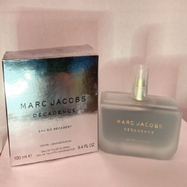 Decadence Eau So Decadent Marc Jacobs 100 ML EDT Tester טסטר מארק ג’קובס דקדנס או סו דקדנט לאישה אדט 100 מ”ל בושם נדיר מאוד!