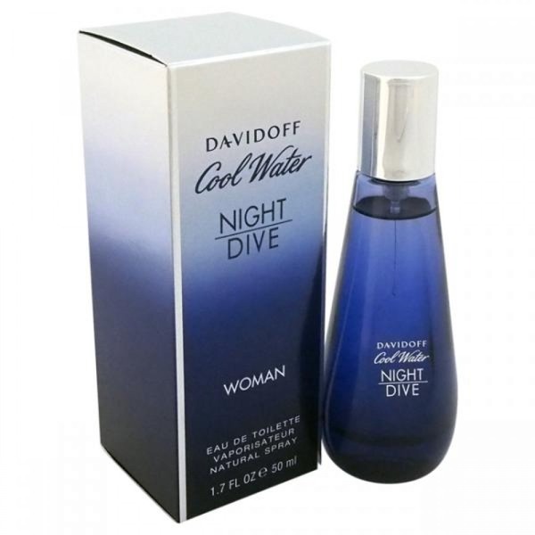 Davidoff Cool Water Night Dive Woman Edt 50 Ml דוידוף כולווטר נייט אדט 50 מל