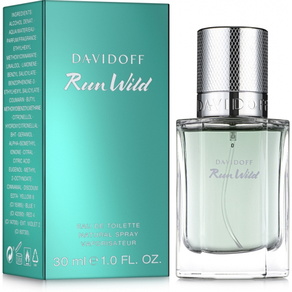 Cool Water Run Wild by Davidoff Eau De Parfum Spray 100 ML דודוף קול וואטר ראן ווילד אדפ 100 מ”ל בושם לאשה