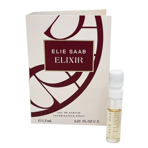 ELIE SAAB Elixir EDP 1.5 ML Vial דוגמית אלי סאאב אליקסיר אדפ לאישה 1.5 מ”ל