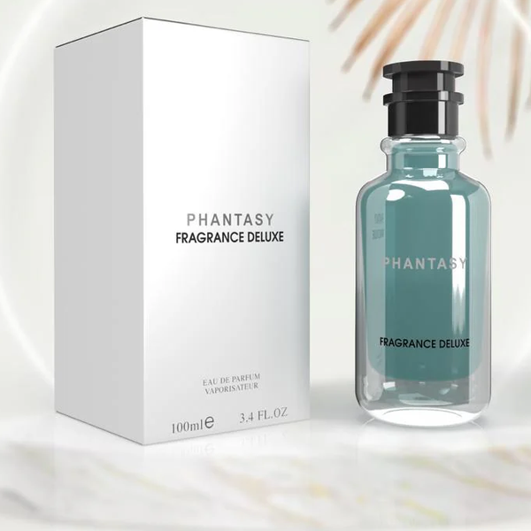 Fragrance De Luxe Phantasy Unisex Eau De Parfum tester Spray 100 ml טסטר פראגרנס דלוקס פאנטאזי א.ד.פ 100 מ”ל בושם לגבר