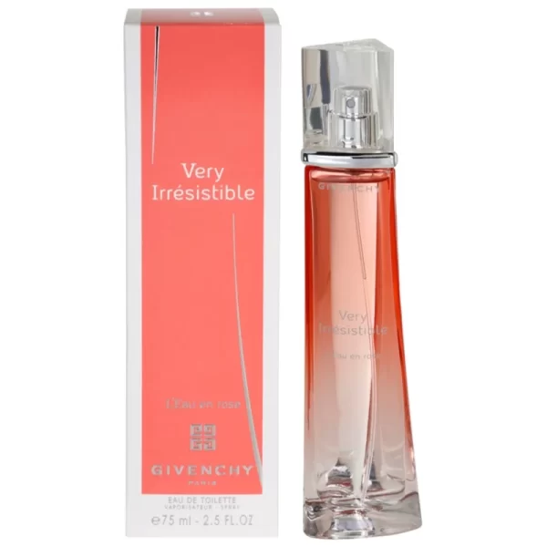 Givenchy Very Irresistible L’eau En Rose Women EDT Spray 75 ML ג’יבנצ’י ורי איריזיסטיבל ל’או אן רוז אדט 75 מ”ל