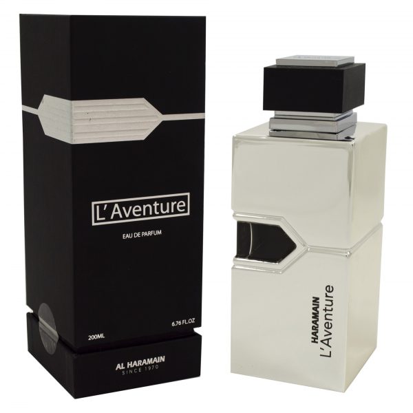 Tester L’Aventure Al Haramain 200 ml EDP Spray for Men טסטר אל חרמין ל’אוונטור לגבר אדפ 200 מ”ל מ”ל