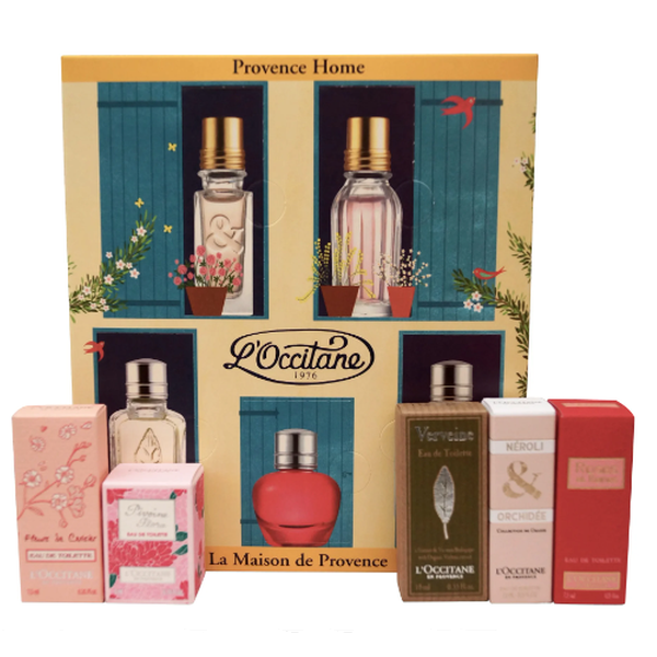 L’Occitane En Provence Provence Home Set Miniatures EDT ( 5 X 7.5 ML )