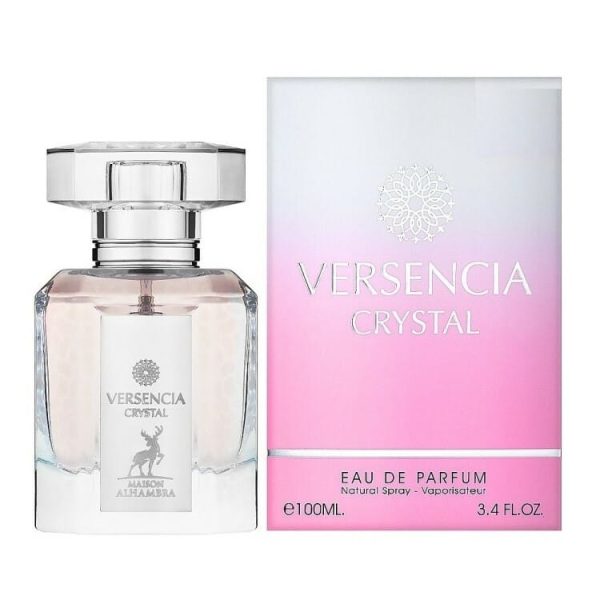 Maison Alhambra Versencia Crystal EDP 100ml בושם לאישה מייסון אלהמברה ורסנסיה קריסטל אדפ לאישה 100 מ”ל