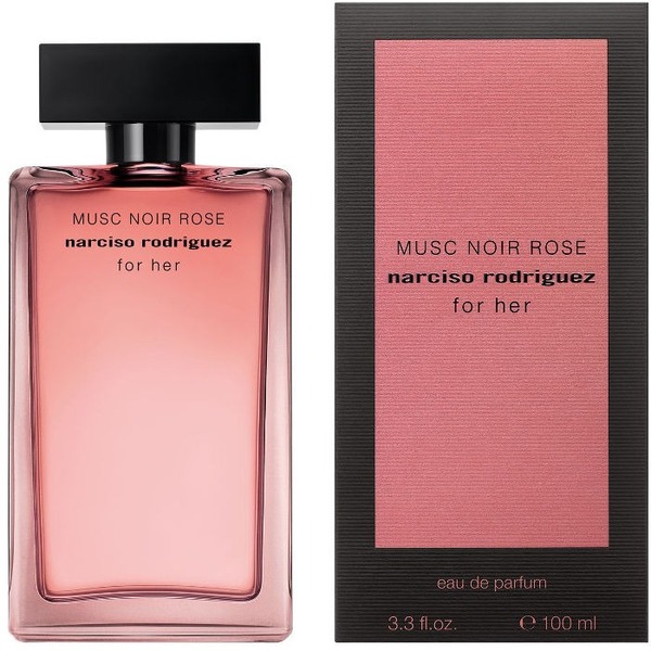 Narciso Rogriguez For Her Musc Noir Rose EDP 100 ml נרסיסו פור הר מאסק נואר רוז א.ד.פ 100 מ”ל