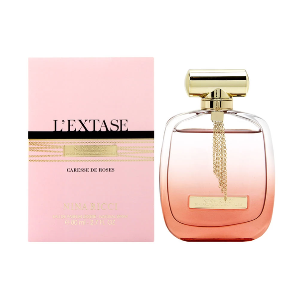 Nina Ricci L’extase Caresse De Roses EDP For Her 80 mL נינה ריצ’י לאקסטז קראס דה רוז אדפ 80 מ”ל בושם לאשה – נדיר