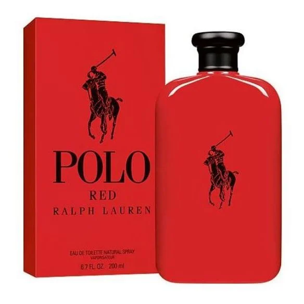 Ralph Lauren Polo Red Edt 200 ML בושם לגבר פולו רד מבית ראלף לורן א.ד.ט 200 מ”ל