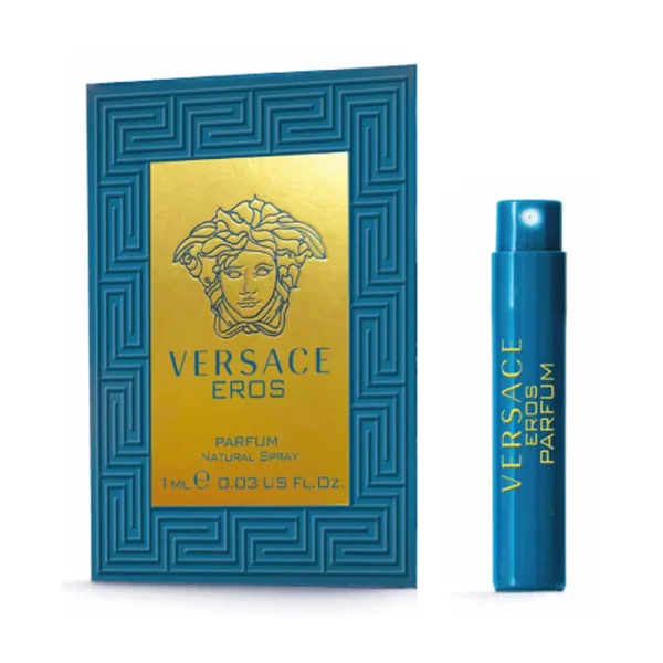 Versace Eros Parfum Men 1 ml Vial ורסצ’ה ארוס פרפיום דוגמית לגבר 1 מ”ל