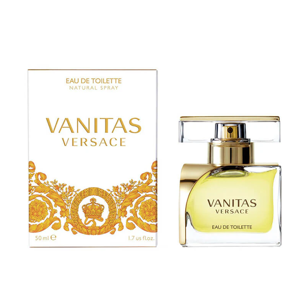 Vanitas by Versace Eau De Toilette Spray 50 ML ורסצ’ה וניטס א.ד.ט 50 מ”ל -בושם נדיר מאוד !