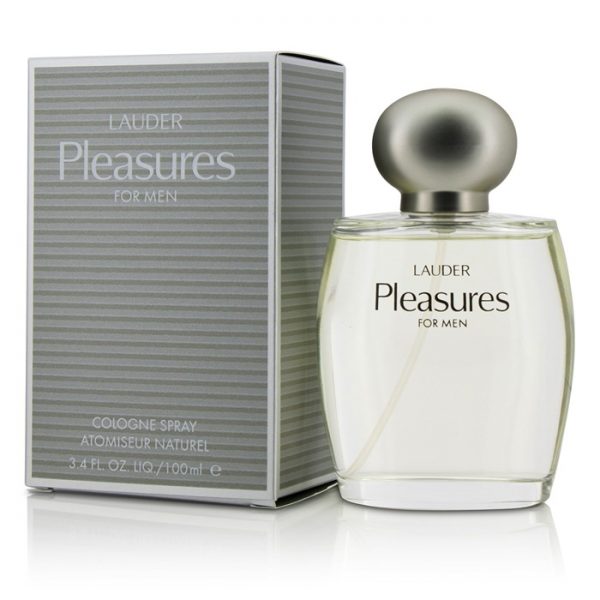 Estee Lauder Pleasures Men’s 100 ML Eau de Cologne Spray אסתי לאודר פלז’רס אדק לגבר 100 מ”ל