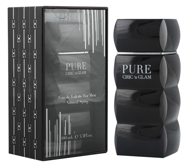 Chic ‘N Glam Men’s Pure EDT שיק&גלאם פיור בושם לגבר אדט 100 מ”ל