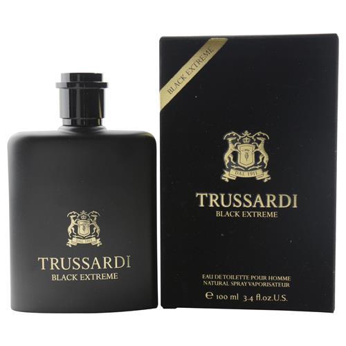 Trussardi Black Extreme Edt 100 ML טרוסרדי בושם בלאק אקסטרים אדט לגבר 100 מ”ל