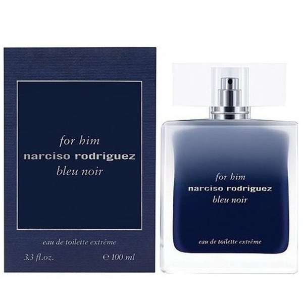 Narciso Rodriguez For Him Bleu Noir Extreme Eau De Toilette 100 ML נרסיסו רודריגז בלו נואר אקסטרים אדט לגבר 100 מ”ל