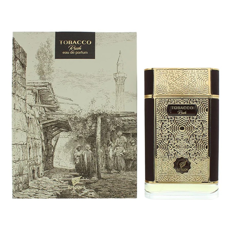 Afnan Tobacco Rush EDP Unisex 100 ML אפנאן טובאקו ראש בושם יוניסקס אדפ 100 מ”ל