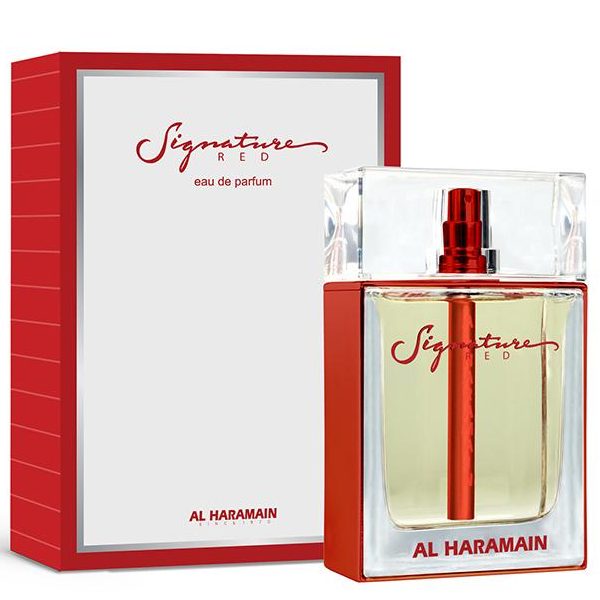 Al Haramain Signature Red Spray 100 ml Unisex אל חרמיין סיגנטור רד אדפ יוניסקס 100 מ”ל