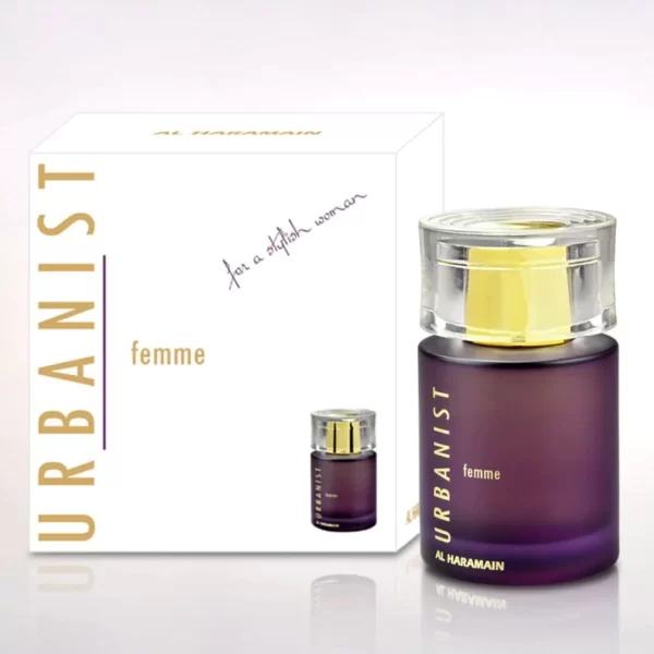 Al Haramain Ladies Urbanist Femme Women EDP 100 ml Tester טסטר ארבניסט פאם אדפ מבית אל הארמיין בושם לאשה