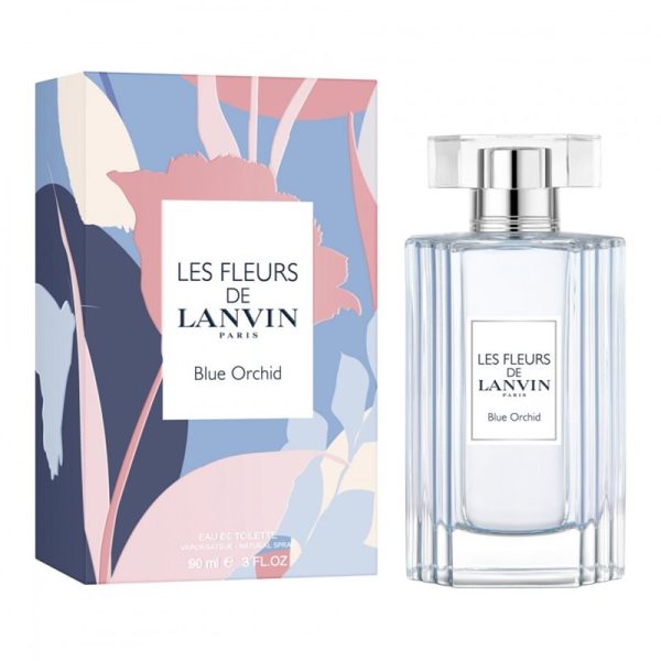 Lanvin les Fleurs De Lanvin Blue Orchid Women Eau De Toilette 90 ml לנוין לה פלור דה לנוין בלו אורקיד אדט 90 מ”ל בושם לאישה