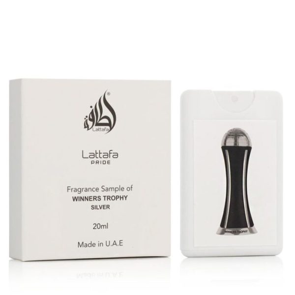 Lattafa Winners Trophy Silver Unisex Eau De Parfum 20 ml Tester טסטר לטאפה פרייד ווינרס טרופי סילבר אדפ יוניסקס 20 מ”ל