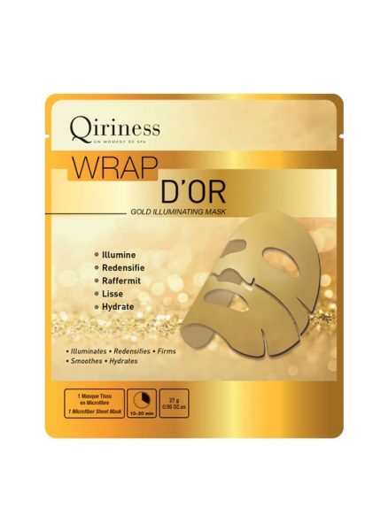 מסכת בד זהב Qiriness Wrap d’Or 27 g