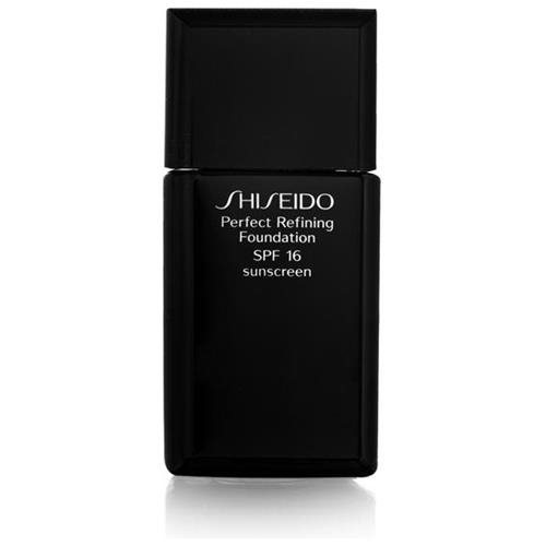 Shiseido Perfect Refining Foundation SPF 16,Number D30 30 ml,  שיסיידו פרפקט גוון חום